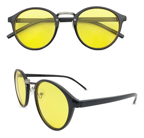 Clape Gafas De Sol Polarizadas Redondas Estilo Novio Para Mu