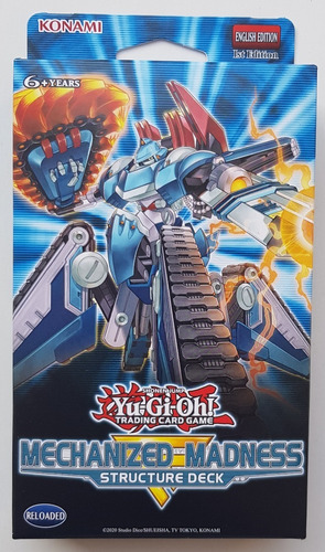 Yugioh! Yu-gi-oh! Mechanized Madness Structure Deck Nuevo!!!