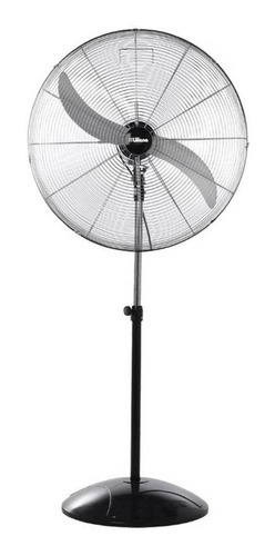 Ventilador de pie Liliana VPI32 turbo negro con 2 palas, 32" de diámetro 220 V