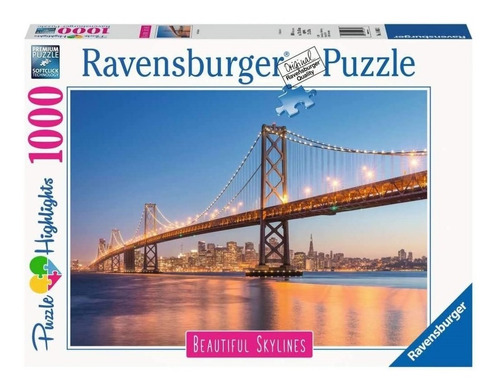 Rompecabezas 1000 Piezas Ravensburger - San Francisco U.s.a