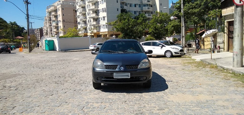 Imagem 1 de 13 de Clio Sedan Expression 1.6 Flex/gnv - Completo