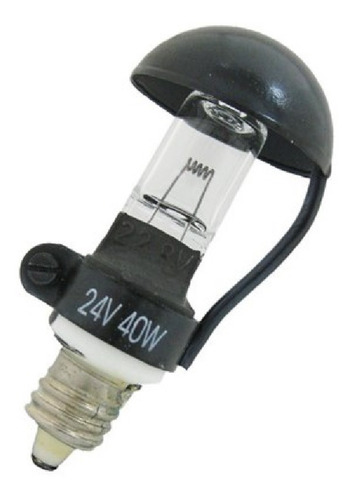 Ampolleta Pabellon Skylux 24v 40w E11 Dr Fischer Gorro Negro