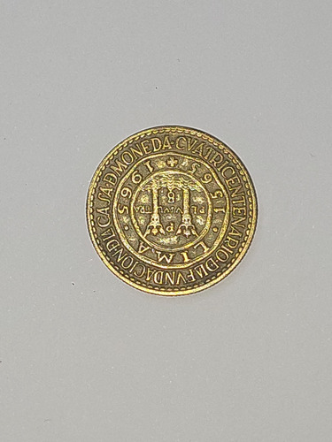 Moneda 1 Sol De Oro Perú 1965. , Moneda Conmemorativa
