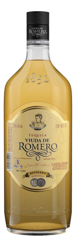 Caja De 12 Tequila Viuda De Romero Reposado 1 L