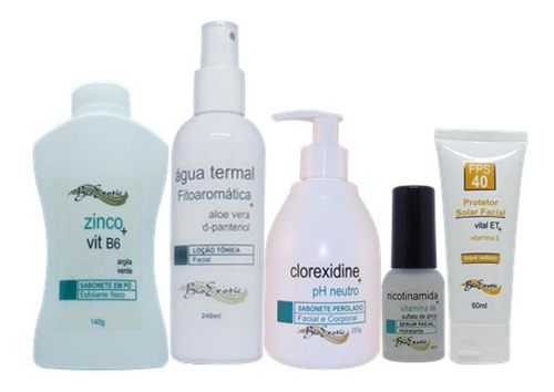 Kit Foliculite Pelos Encravados Barba, Nádegas Bioexotic