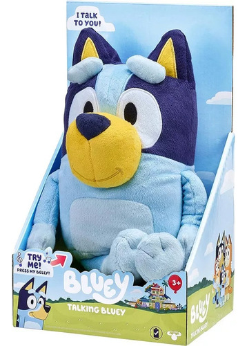 Peluche Parlante Azul Con 12 Canciones (sin Caja), 9 Frases