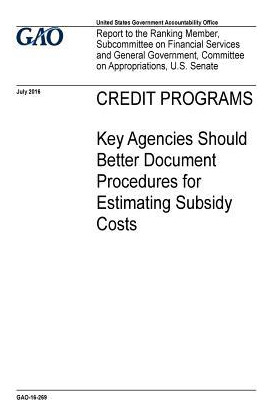 Libro Credit Programs, Key Agencies Should Better Documen...
