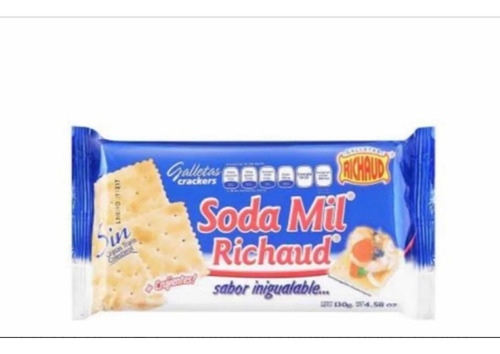 3 Cajas De Galletas Campechanas  Richaud Soda Mil