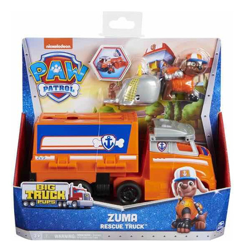 Camión De Rescate Zuma Paw Patrol