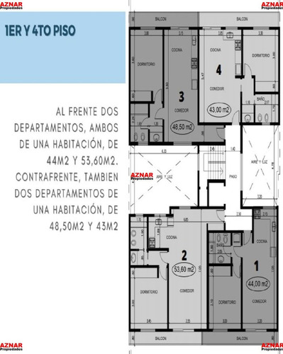 Imagen 2 de 5 de Departamento De 1 Ambientes Y 1 Dormitorio (1912)
