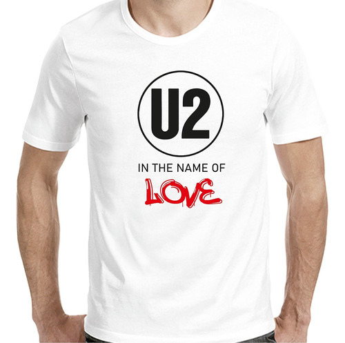 Remeras Hombre U2 In The Name Of Love |de Hoy No Pasa| 4a