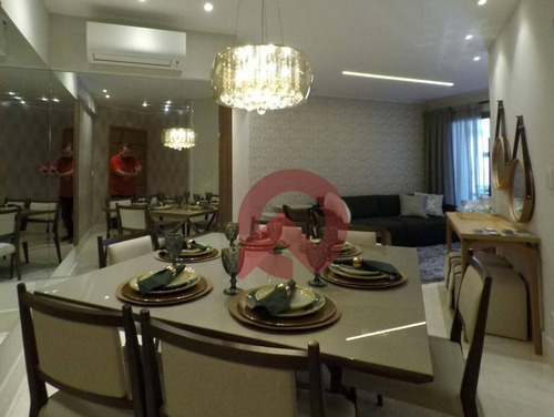 Imagem 18 de 30 de Apartamento Com 3 Dormitórios À Venda, 122 M² Por R$ 764.700,00 - Canto Do Forte - Praia Grande/sp - Ap2896