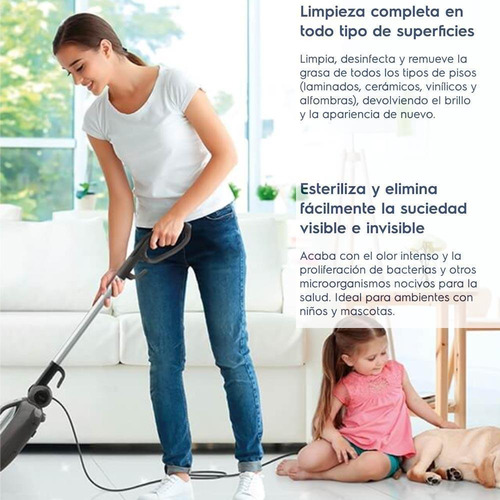 Limpiador A Vapor Electrolux Mop11 Desinfecta Y Desengrasa