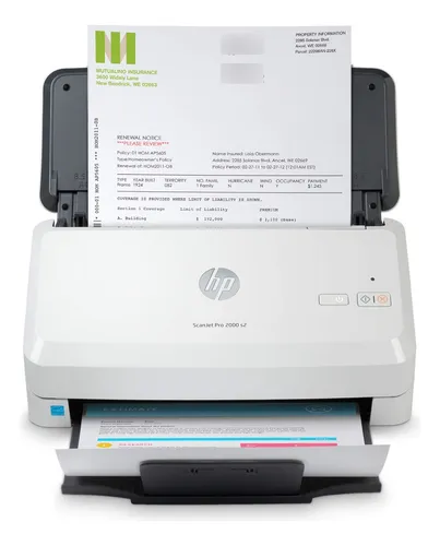 Scaner Hp Scanjet Pro 2000 S2 Adf 35ppm 3500scanxdia 6fw /vc