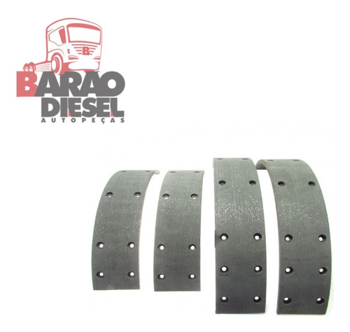 Lona De Freio Traseira Ford F100 Gm D10 Antigos Com Rebite 