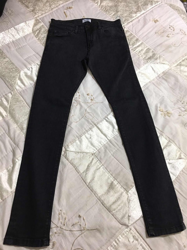 Pull & Bear Jeans Para Caballero Talla 32 Color Negro