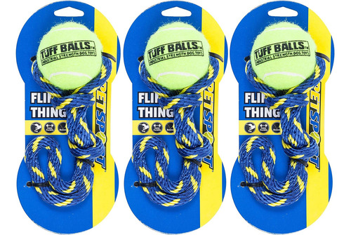 Petsport Fling Thing - Pelota De Tenis De Cuerda De 12 PuLG. Color El Color Puede Variar