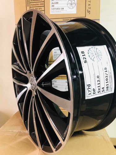 Rodas Jetta Tsi Aro 17 Novas 5x112mm Diamantadas