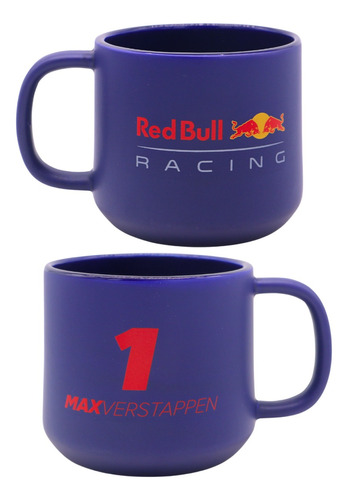 Taza 2022 F1 Redbull Max Verstappen World Champion Num 1 Roj