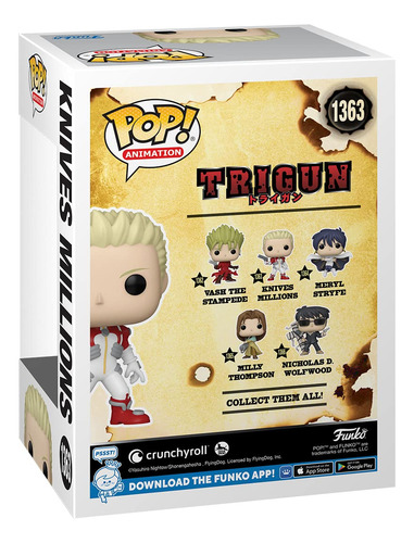 Funko Pop! Animação: Trigun - Knives Millions