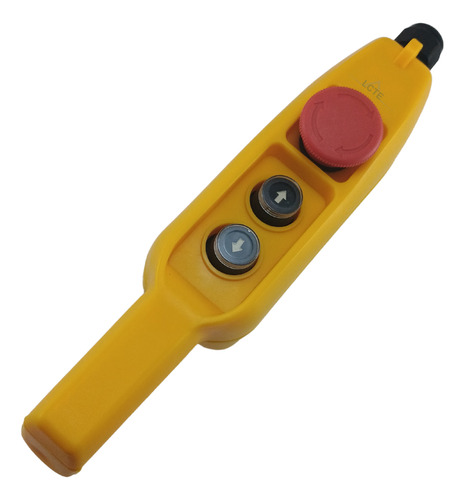 Conjunto Botoeira Completa Para Talha Elétrica Cor Amarelo