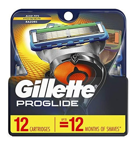 Cuchillas De Afeitar Gillette Fusion5 Proglide Para Hombres