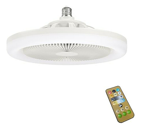 Luz De Ventilador Con Control Remoto, Ventilador De 10 Pulga