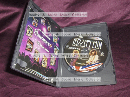 Led Zeppelin Dvd En Concierto En Londres De Coleccion (Usado)