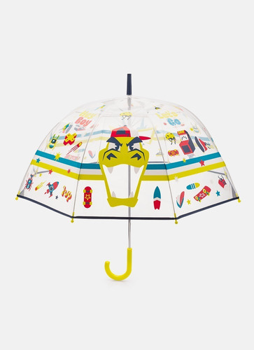 Guarda-chuva Transparente Menino Multibichos - Puket