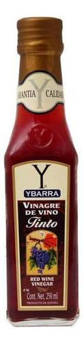 Vinagre De Vino Tinto Ybarra 250ml