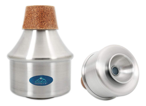 Wah-wah Eastrock Silencio Tradicional Tubo Trompeta Plata