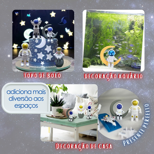 Brinquedo Astronauta Exploradores Espaciais Educativo Kids