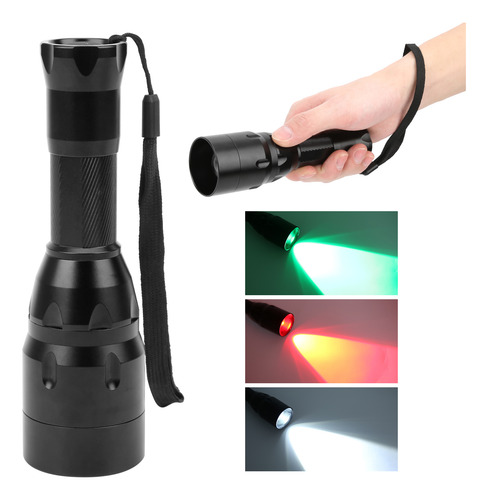 Linterna Táctica Led De Antorcha De Caza Al Aire Libre A Pru