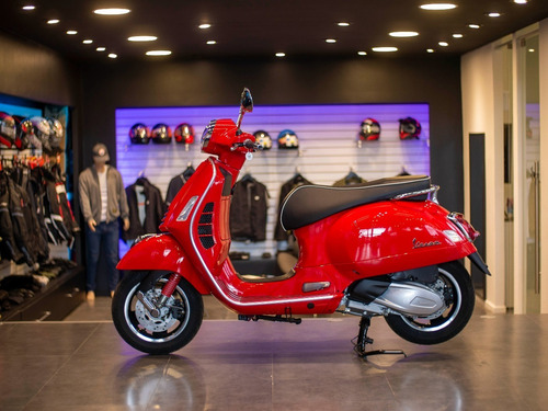 Imagen 1 de 25 de Vespa Gts 300 Super Roja Entrega Inmediata