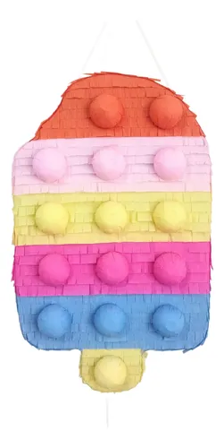 comprar Piñata Pop It Helado + Confetti De Regalo
