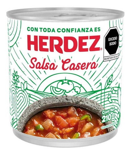 Salsa Casera Roja 210g