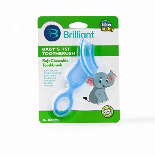 Baby Buddy Baby.s 1st Cepillo De Dientes Teether-innovador S