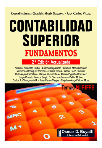 Contabilidad Superior Fundamentos Viegas Scavone