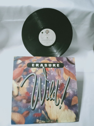 Lp Disco De Acetato De Erasure Wild (Usado)