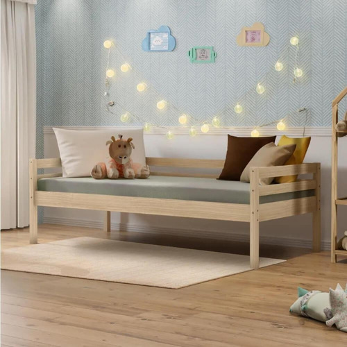 Cama Infantil Em Madeira Maciça Prime Casatema Wt