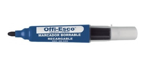 Marcadores  Borrable Recargable Offiesco  X 6 Unidades