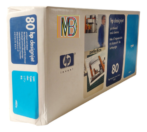 Cabezal Hp Cyan 80 Mod C4821a Hp Designjet Series 1000