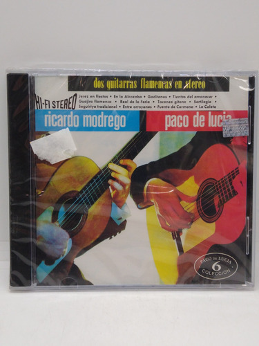 Paco De Lucia / Ricardo Modrego Dos Guitarras Flamencas Cd 