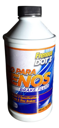Liga De Freno Venoco Dot 3 Pequeña 300 Ml