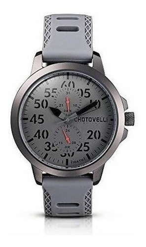 Chotovelli Aviator 3300 Reloj Cronografo Para Hombre Correa 