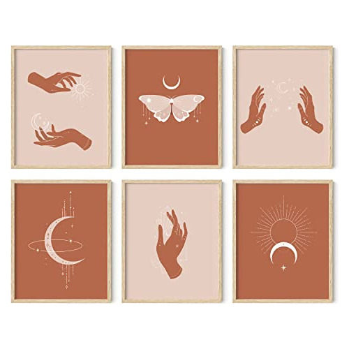 Pósters De Astrología Y Decoración Celestial Conjunt...