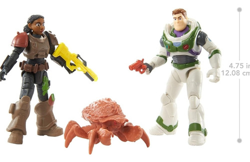 Buzz Lightyear Izzy Muñecos Articulables Con Insectos Mattel
