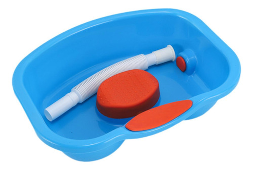 Tazón De Lavado De Cabello Bandeja De Lavado Bandeja Azul