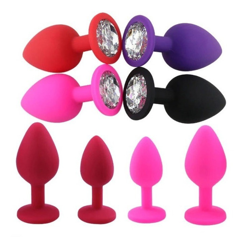 No Vibrador Butt Plugs Anal Tapón Trasero Fetiche Sexy Mujer