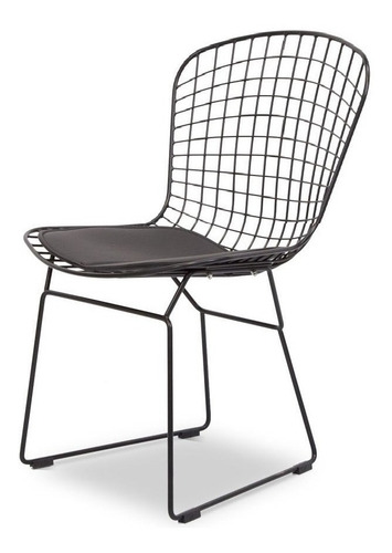 Silla Bertoia Negra - Muebles Comedor Living